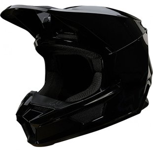 Мотошлем FOX V1 MIPS PLAIC HELMET Black XXL