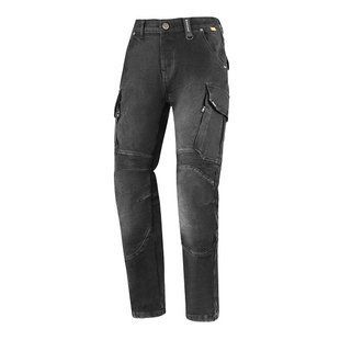 Мотоджинсы SECA SQUARE II Washed Black W38-L32
