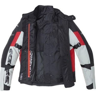 Мотокуртка Spidi CROSSMASTER H2OUT Black-Grey-Red