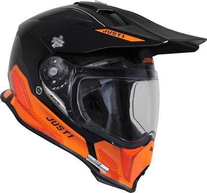 Мотошлем Just1 J14-F Elite Orange Black XL