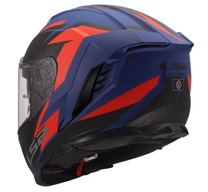 Мотошолом LS2 FF818 Storm 3 Dynamo Matt Blue Red S