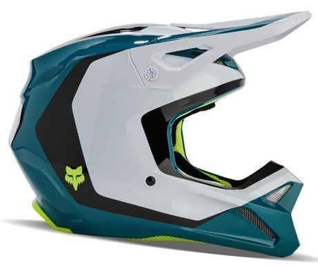 Мотошолом FOX V1 NITRO HELMET Maui Blue, L