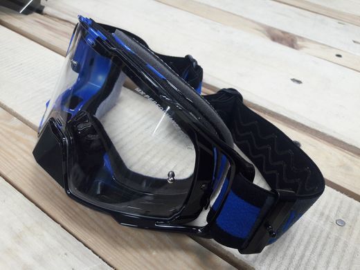 Мотоочки MT Goggles Mx Evo Stripes Black/Blue