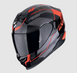 Мотошолом SCORPION EXO-520 EVO AIR LENA black red L