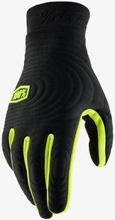 Зимові перчатки 100% BRISKER XTREME Glove Fluo Yellow, S (8)
