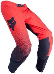 Штани FOX FLEXAIR Pant - FRACTURE Flo Red 32