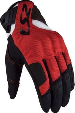 Мотоперчатки LS2 Silva Man Gloves Black Red L