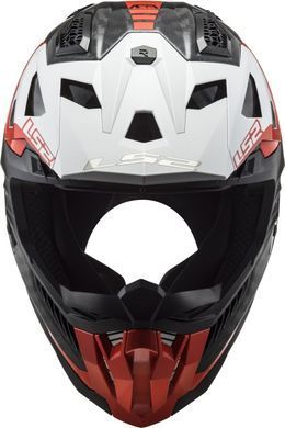 Мотошлем LS2 MX703 C X-Force Victory Red White XXXL