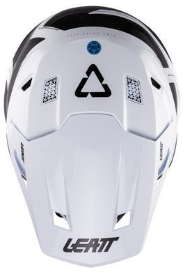 Мотошолом LEATT Moto 9.5 Helmet + Goggle White M