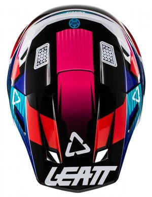 Мотошлем LEATT Helmet Moto 8.5 + Goggle Royal XL