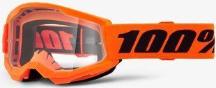 Дитячі окуляри 100% STRATA 2 Youth Neon Orange - Clear Lens, Clear Lens