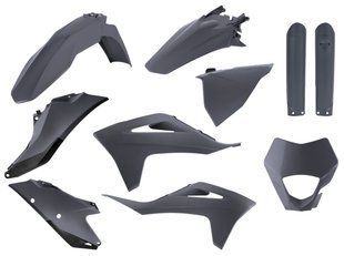 Пластик Polisport ENDURO kit - Gas Gas (21-) Grey Gas-Gas