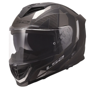 Мотошолом LS2 FF818 Storm 3 Sporty Black Grey L