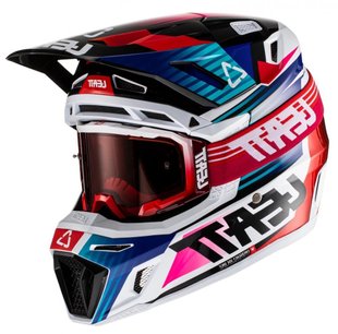 Мотошлем LEATT Helmet Moto 8.5 + Goggle Royal XL