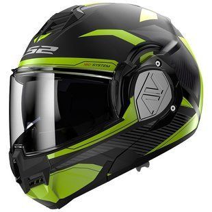 Мотошлем LS2 FF906 Advant REVO Matt Black Hi-Vis Yellow M