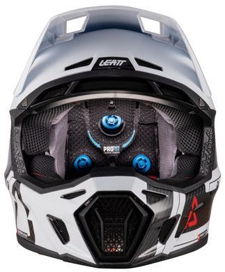 Мотошолом LEATT Moto 9.5 Helmet + Goggle White M