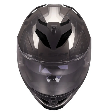 Мотошолом LS2 FF818 Storm 3 Sporty Black Grey L