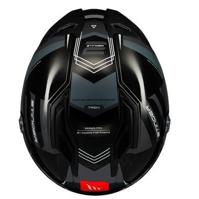 Мотошолом MT STINGER 2 Tron B12 Gloss L