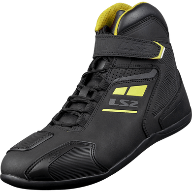 Мотоботы LS2 Garra Man Boots Black Hi-Vis Yellow 43