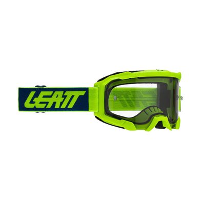 Маска кросова LEATT Velocity 4.5 Neon Lime Clear 83%