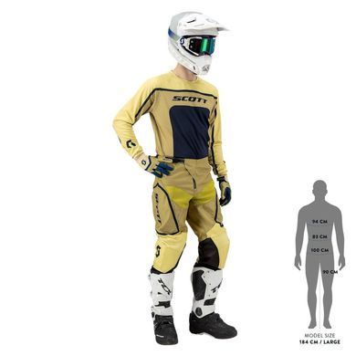 Штани кросові Pant 350 Track Evo beige tan blue 32