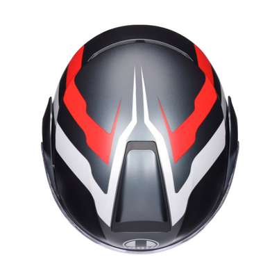 Мотошолом AGV STREETMODULAR (E2206) RESIA matt grey/silver/red L