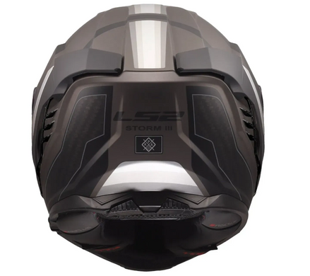 Мотошолом LS2 FF818 Storm 3 Sporty Black Grey L