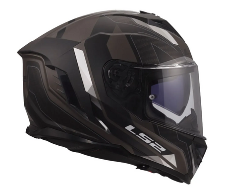 Мотошолом LS2 FF818 Storm 3 Sporty Black Grey L