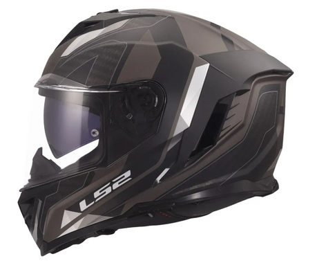 Мотошолом LS2 FF818 Storm 3 Sporty Black Grey L