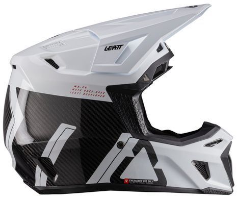 Мотошолом LEATT Moto 9.5 Helmet + Goggle White M