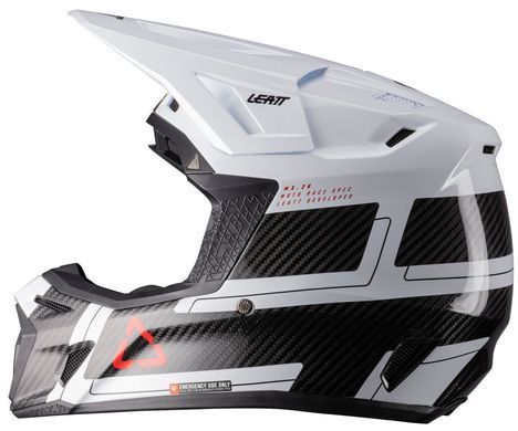 Мотошолом LEATT Moto 9.5 Helmet + Goggle White M
