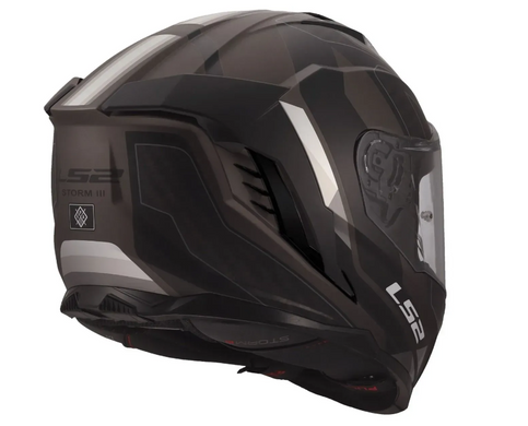 Мотошолом LS2 FF818 Storm 3 Sporty Black Grey L