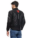 Мотокуртка Dainese SUPER SPRINT D-DRY JACKET BLACK BLACK RED-LAVA 52