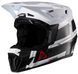 Мотошолом LEATT Moto 9.5 Helmet + Goggle White M