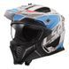 Мотошлем LS2 OF606 Drifter DEVOr Matt White Blue M