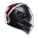 Мотошолом AGV STREETMODULAR (E2206) RESIA matt grey/silver/red L