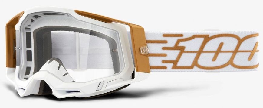 Маска кроссовая 100% RACECRAFT 2 Goggle Mayfair - Clear Lens, Clear Lens