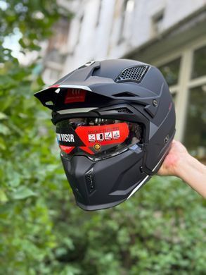 Мотошолом MT STREETFIGHTER SV S Solid A1 Matt Black ECE2206 M