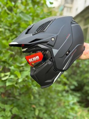 Мотошолом MT STREETFIGHTER SV S Solid A1 Matt Black ECE2206 M