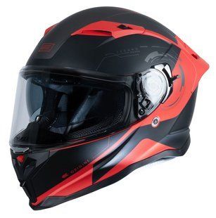 Мотошолом Origine Force Techno Black Red Matt