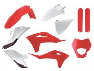 Пластик Polisport ENDURO kit - Gas Gas (21-) Red/White Gas-Gas