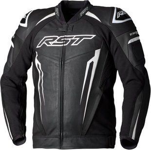 Мотокуртка RST TracTech Evo 5 Leather Jacket Men - Black/White/Black L
