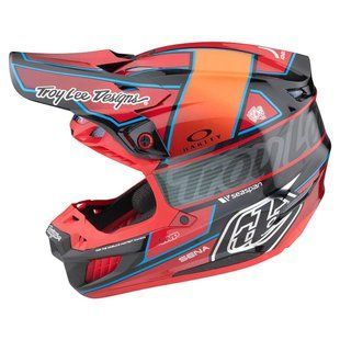 Мото Шолом TLD SE5 Carbon Helmet Team Red MD