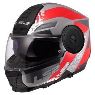 Мотошолом LS2 FF902 Scope 2 Oxyd Grey Red L