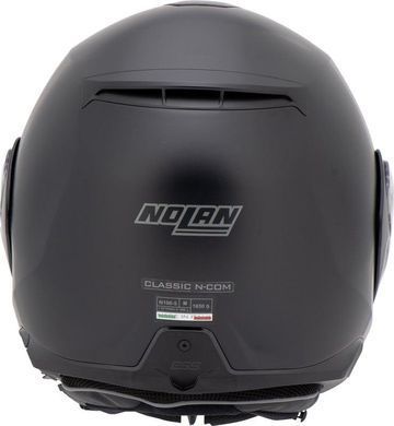 Мотошолом Nolan N100-5 CLASSIC N-COM Flat Black XS