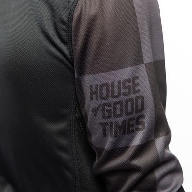 Джерсі FASTHOUSE Sanguaro Gibson LS, Black/Charcoal, LG