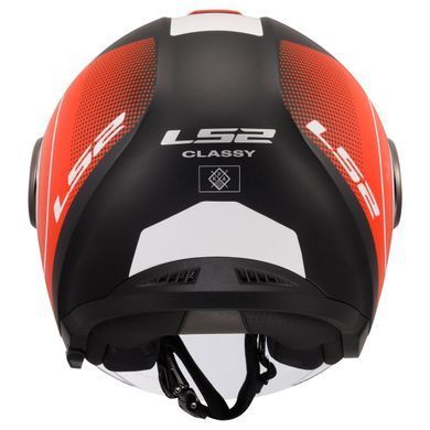 LS2 OF620 Classy Disko Matt Black Red White