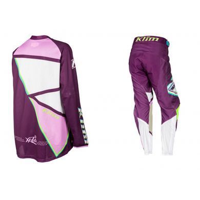 Мотоштаны женские KLIM XC Lite Shattered Purple 10