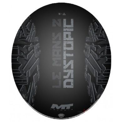 Мотошолом MT LE MANS 2 SV S DYSTOPIC B12 Matt XS