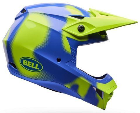 Мотошолом BELL MX-10 - CAMO Flo Yellow L